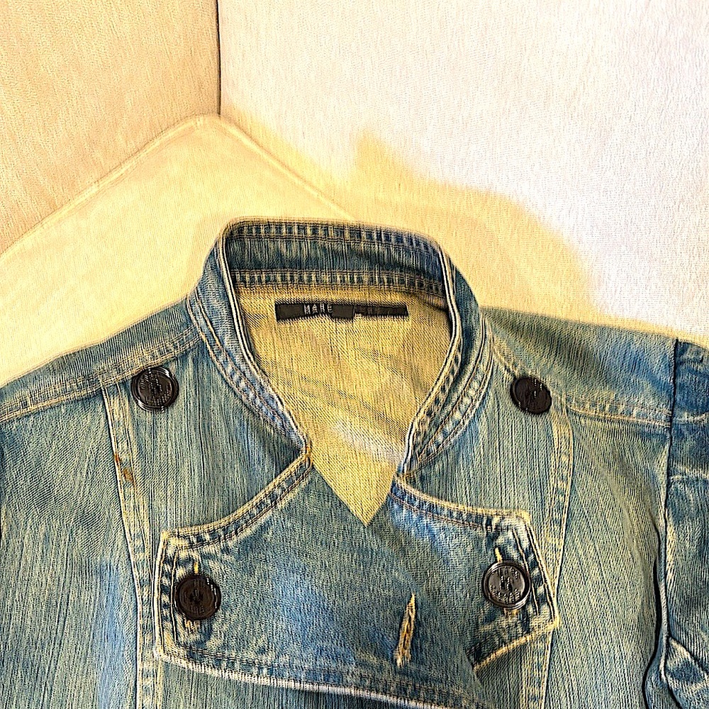Wonderful vintage Marc Jacob double breasted military style orginal patina